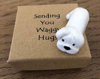 Sending Hugs, Dog Lover Gift, Doggy Hugs,  Pocket Hugs, Support,  Special Unusual Gift, Inspiration, Motivation, Unique Unusual Gift