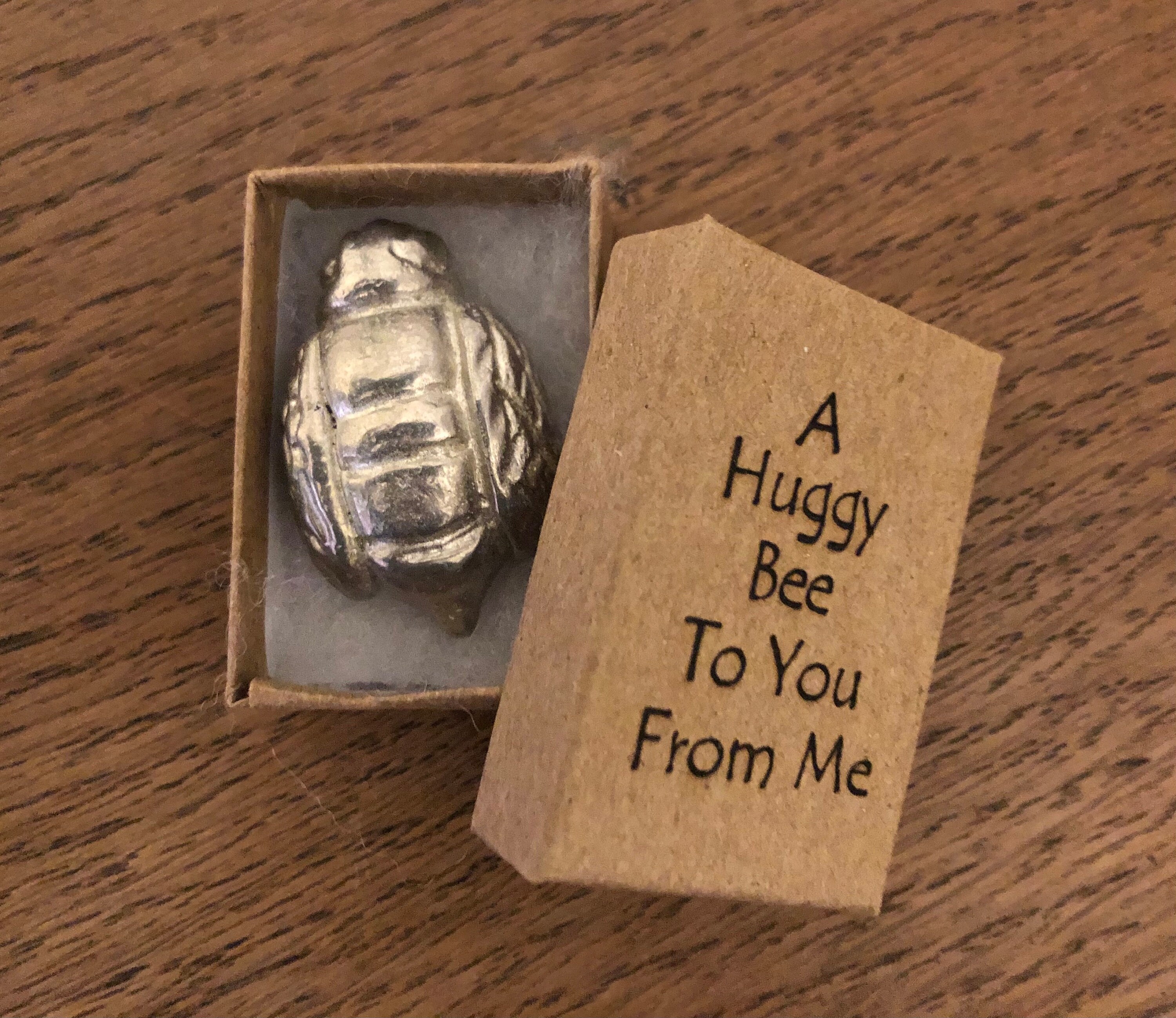 Sending Hugs Bee Gift Bee Hug in a Box Pocket Hug Etsy