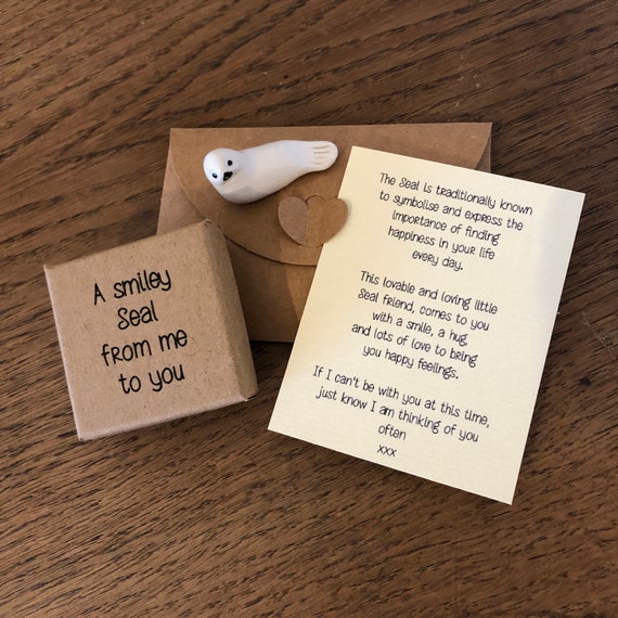 Mini Câlin De Poche - Petit Animal Porte-Bonheur - Cadeau Réconfortant Pour Amis, Anti-Stress, Pensée Attentionnée