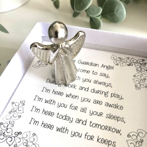 First Holy Communion Confirmation Gift Guardian Angel Religious Gift image 1