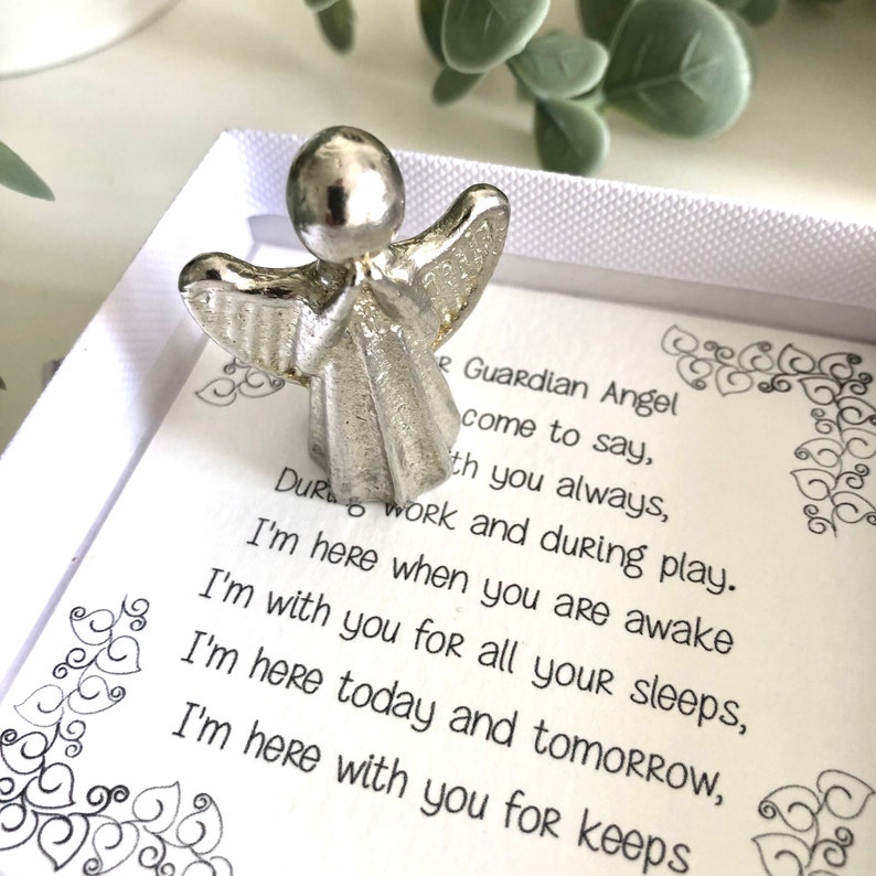 First Holy Communion Confirmation Gift Guardian Angel Religious Gift image 1