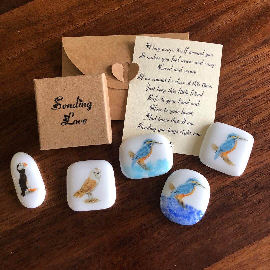 Wild Bird Gift, Sending Love, Owl, Puffin, Kingfisher, Woodpecker