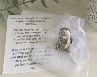 Otter Gift Message Special Unusual Gift, Inspiration, Motivation, Unique Unusual Gift