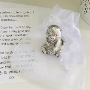 Otter Gift With Message - Completely Handmade and Our Own Unique Words