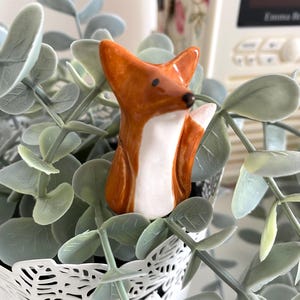 Fox Gift Hug - Ceramic Handmade image 9