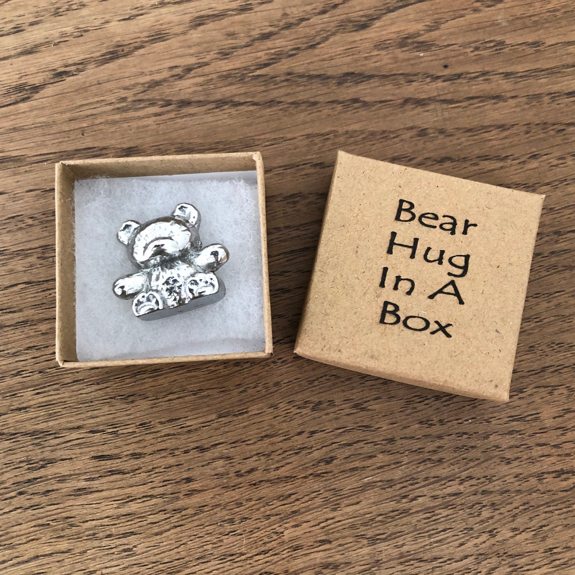 Sending A Hug Bear Hug in a Box Support Love Gift Special Etsy UK
