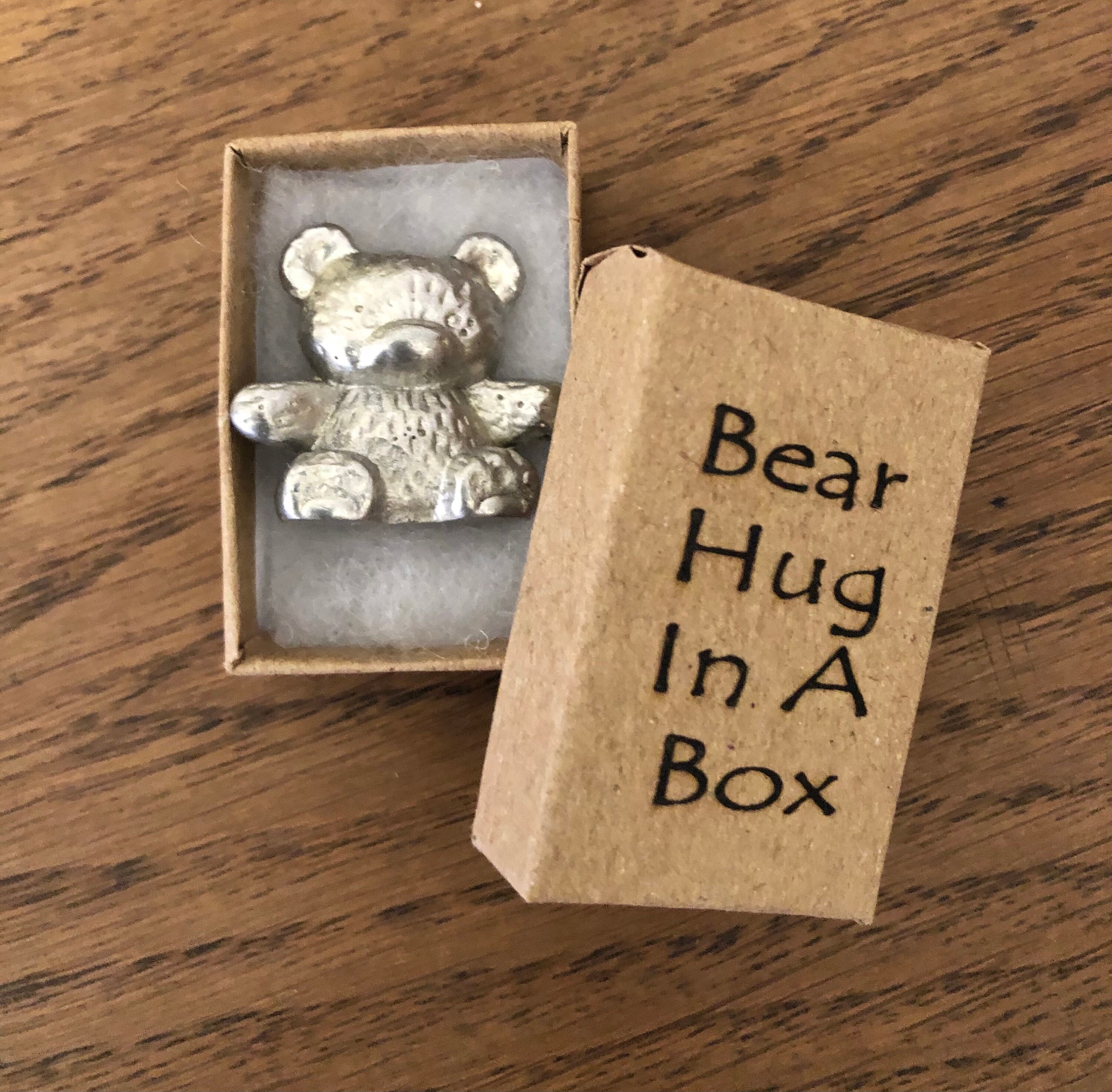 Sending A Hug Bear Hug in a Box Support Love Gift Special Etsy