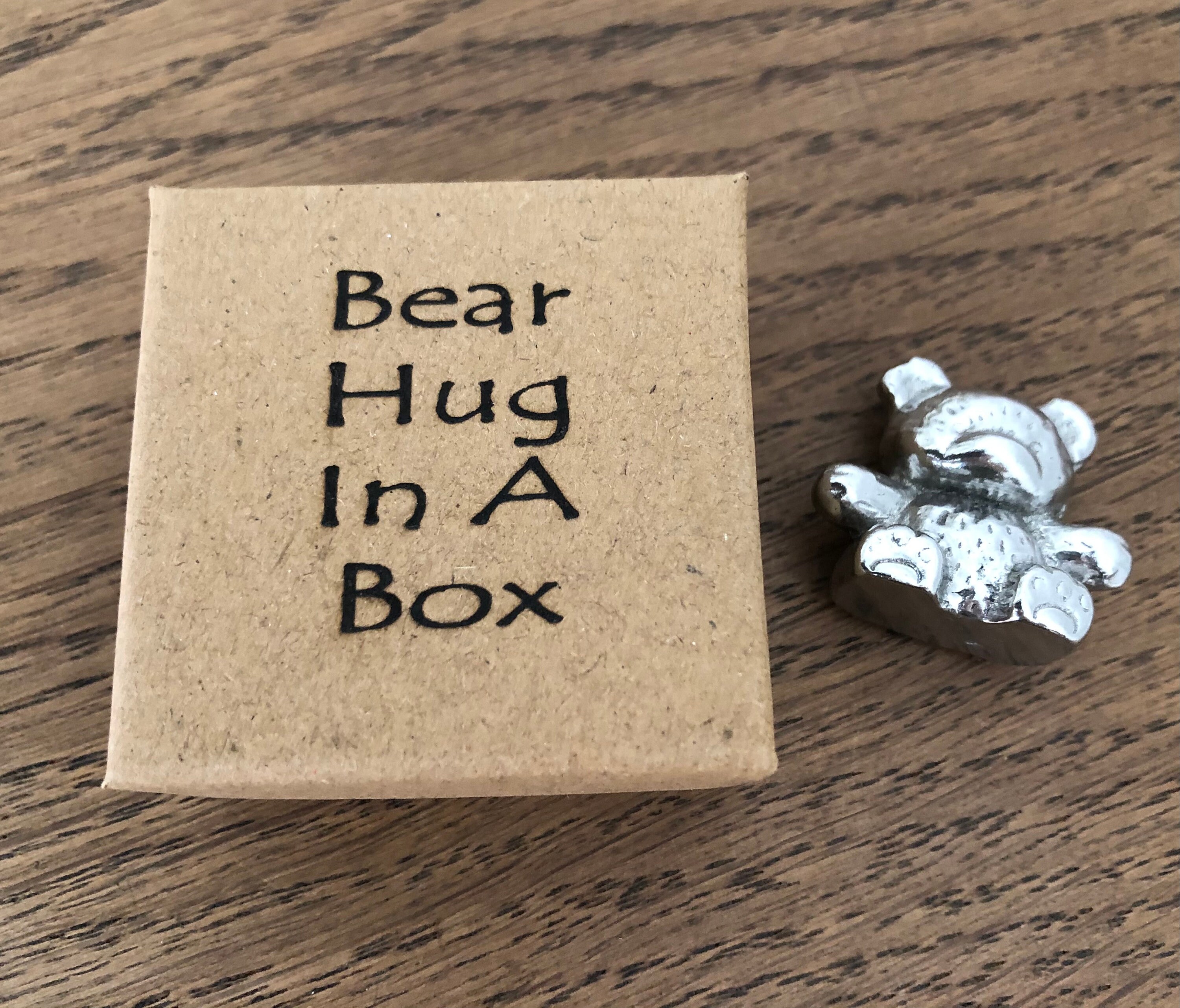 Sending A Hug Bear Hug in a Box Support Love Gift Special Etsy UK