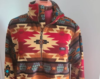 tribal fleece jacket