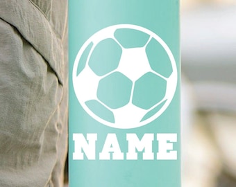 Soccer Ball with Name Decal | Gift | Sticker