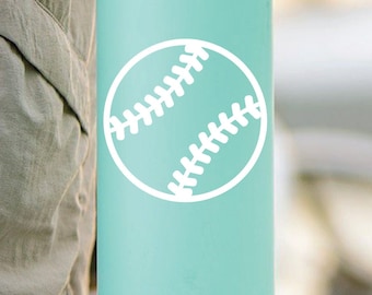 Softball Vinyl Decal | Gift