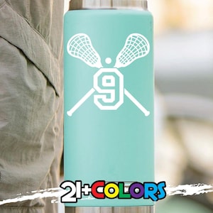 Lacrosse Sticker Great Gift | Vinyl Decal
