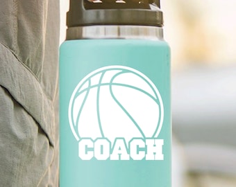 Basketball Coach Gift | Vinyl Sticker Decal