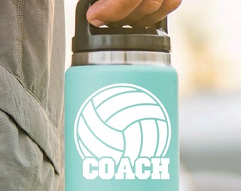Volleyball Coach Sticker | Waterproof Vinyl Decal