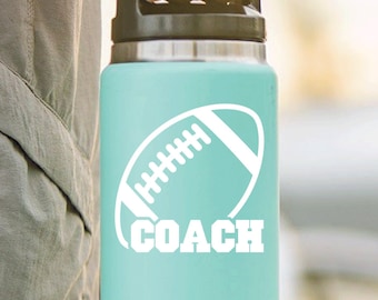 Football Coach Gift | Vinyl Sticker Decal