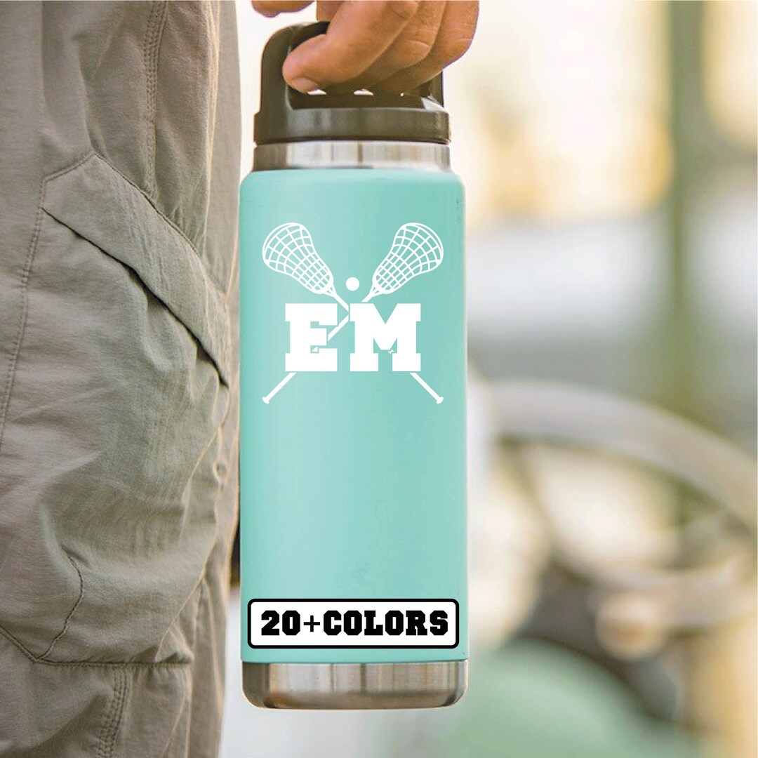 Personalized Lacrosse Vinyl Decal | Waterproof Sticker - Etsy