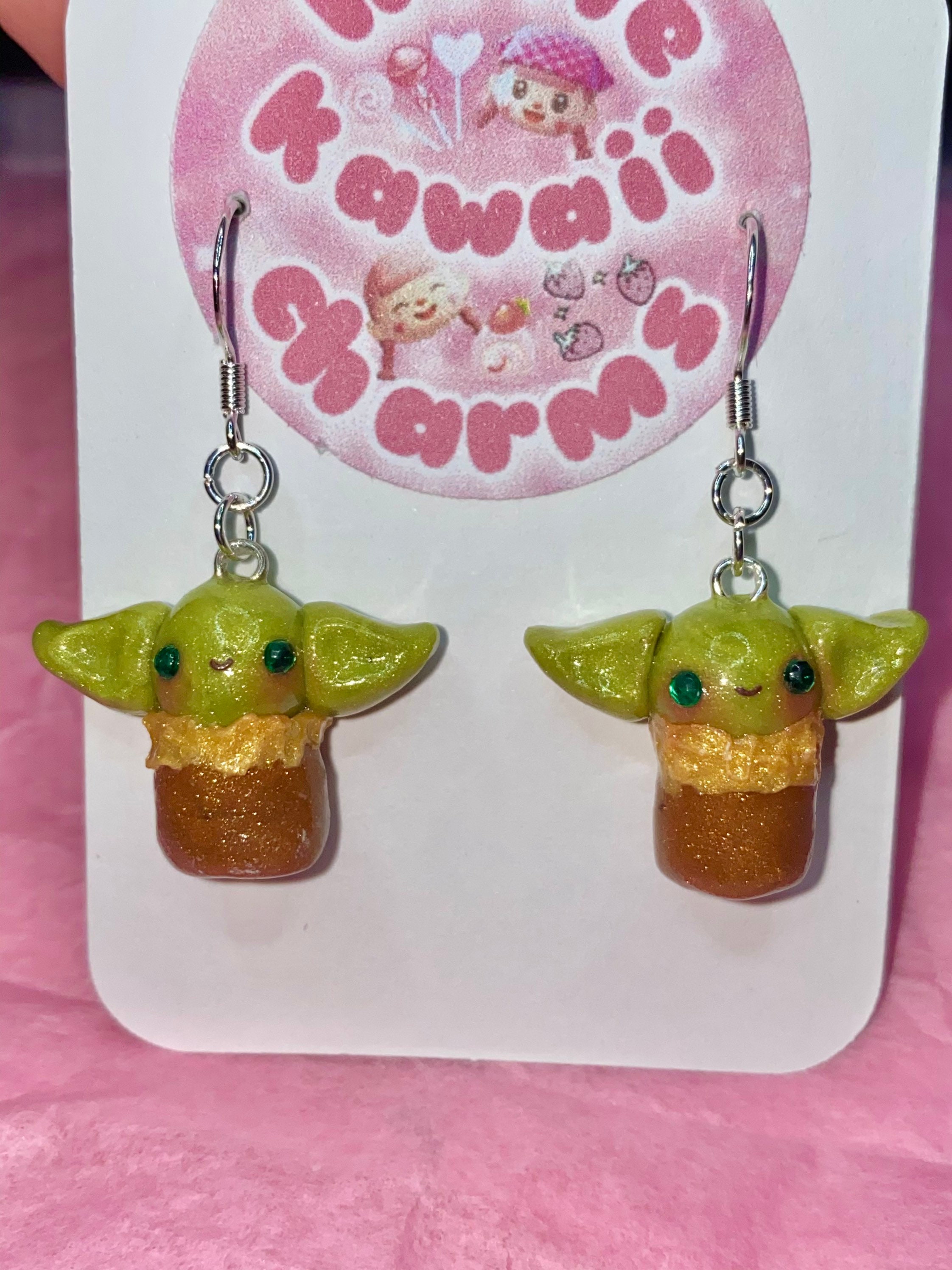 Baby Yoda Earrings Etsy