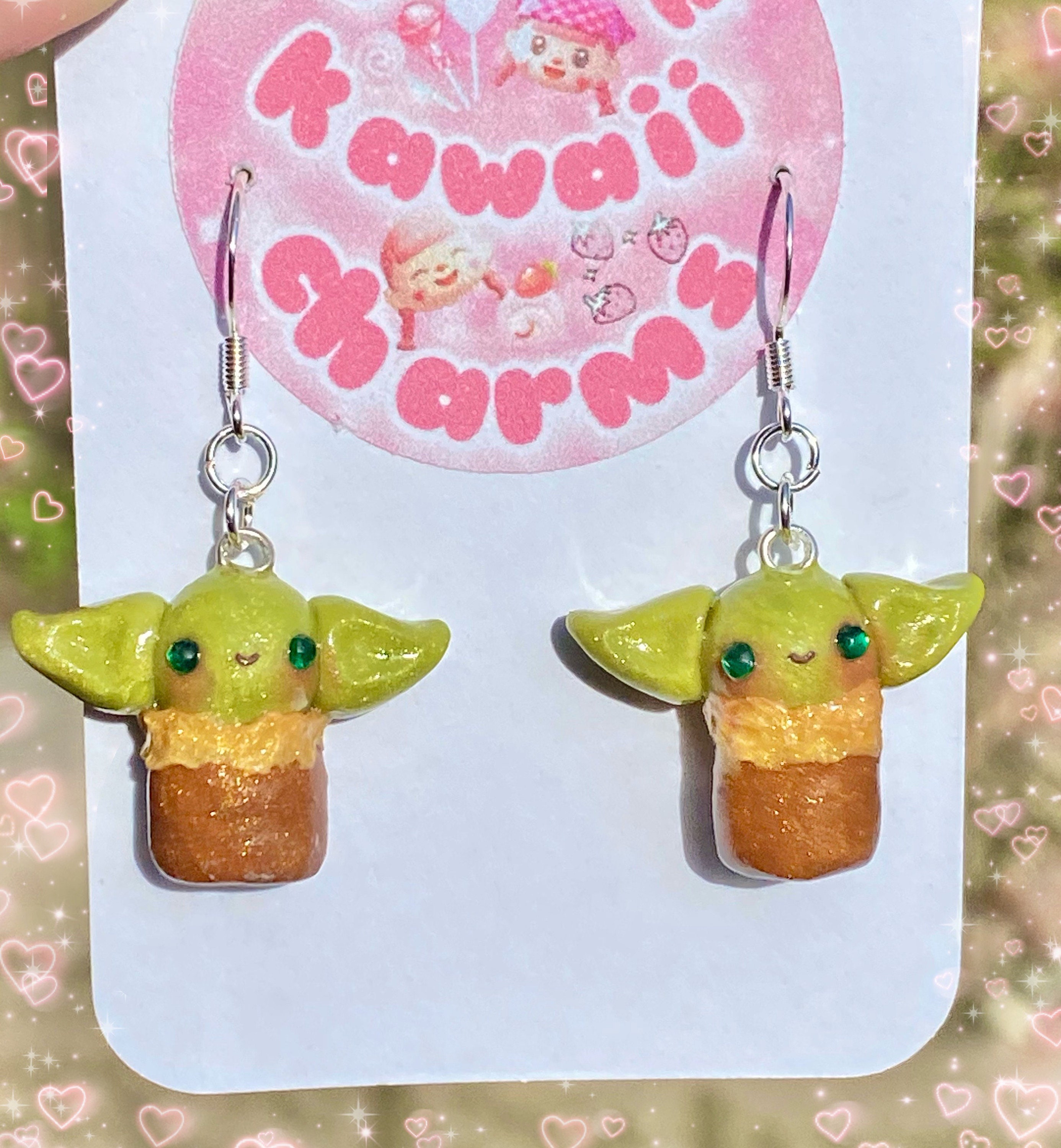 Baby Yoda Earrings Etsy