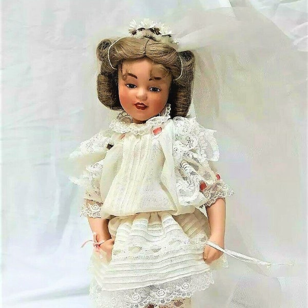 PLAYING BRIDE by Maud Humphrey Bogart Doll Hamilton Collection  NRFB