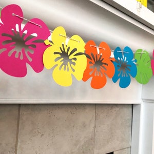 Hawaiianische Luau Tropische Fahne