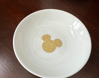 Mickey Mouse Inspired Ring Trinket Dish