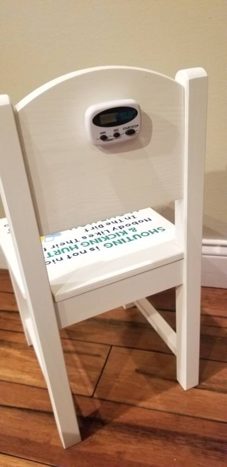 Personalized Boy/girl Timeout Chair/gender Neutral Timeout Etsy