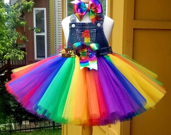 overall tutu dress