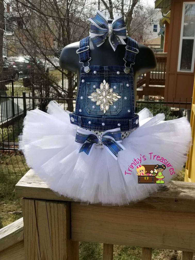 Denim shirt hotsell and tutu