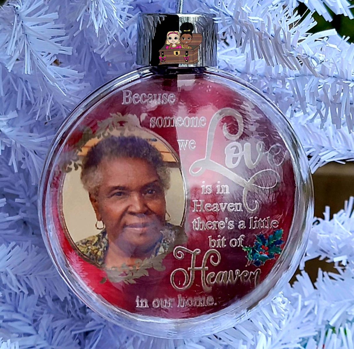 Memorial Ornament Floating Ornament Christmas in Heaven Etsy