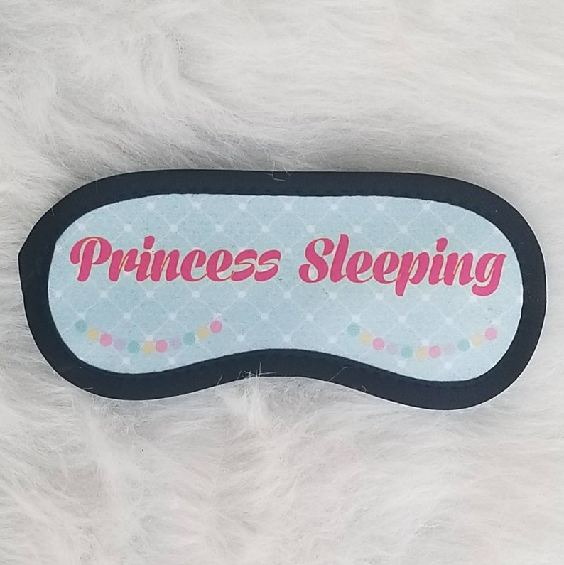 Sleep Mask Eye Mask Blindfold Slumber Party Favor Etsy