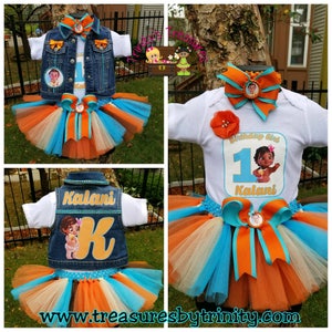 baby moana tutu dress