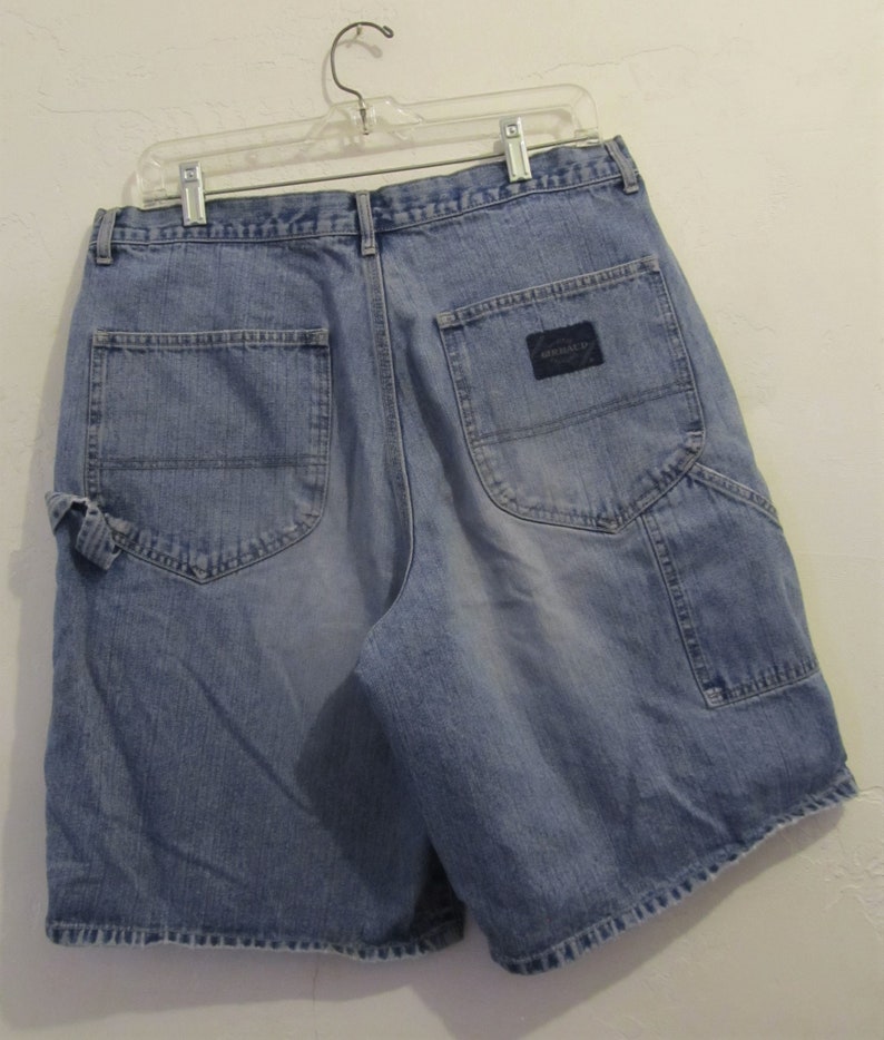 Men/'s Vintage 90/'s,Baggy Blue HIP H0P era CARPENTER Shorts By GIRBAD.34