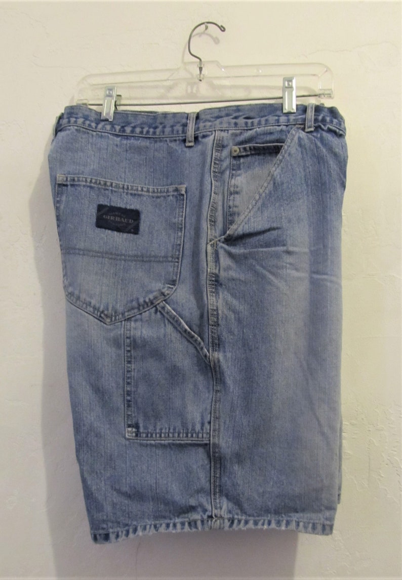 Men/'s Vintage 90/'s,Baggy Blue HIP H0P era CARPENTER Shorts By GIRBAD.34