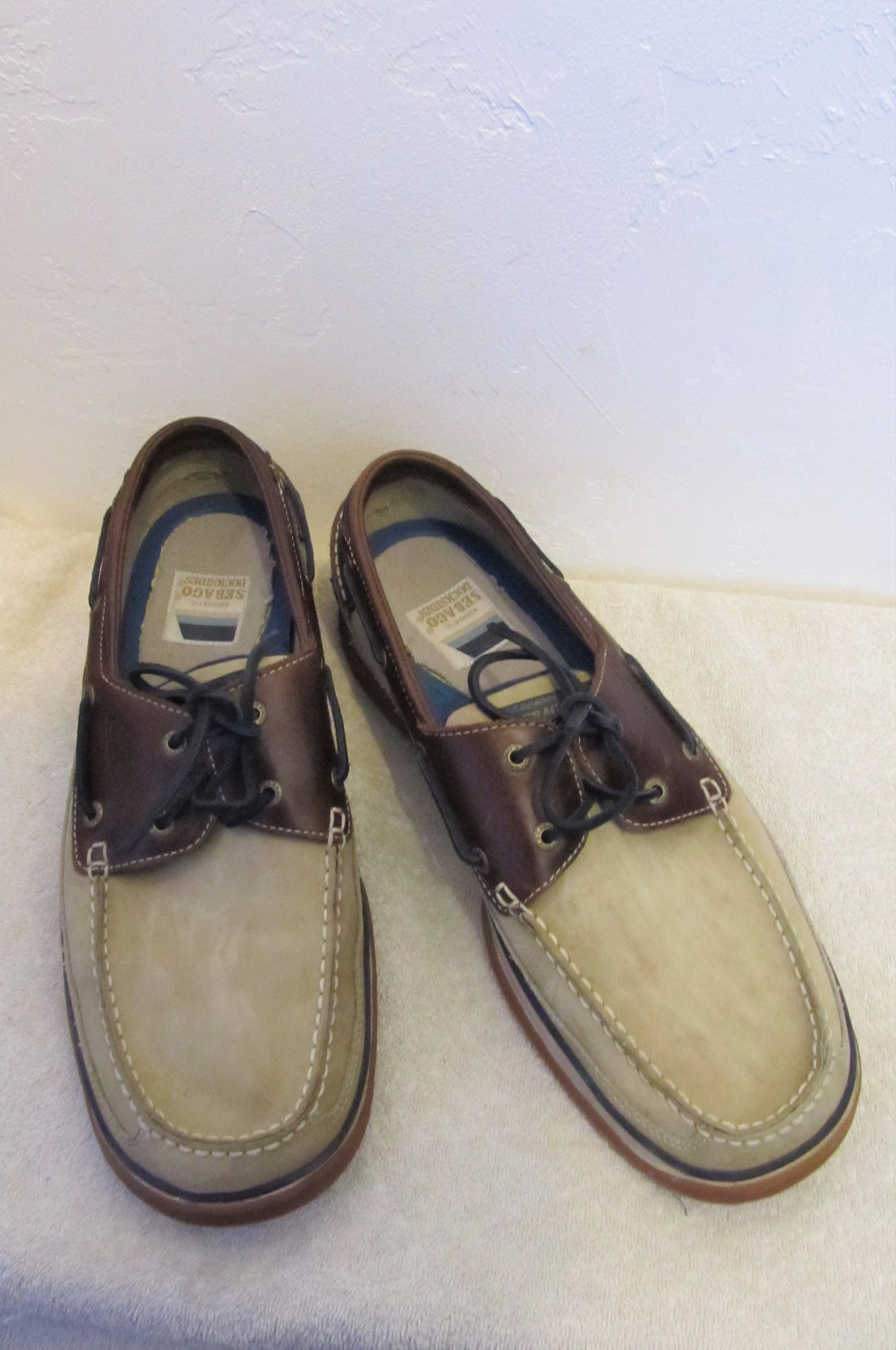 Men's2-Tone Vintage 90'sBOAT Shoes By SEBAGO | Etsy