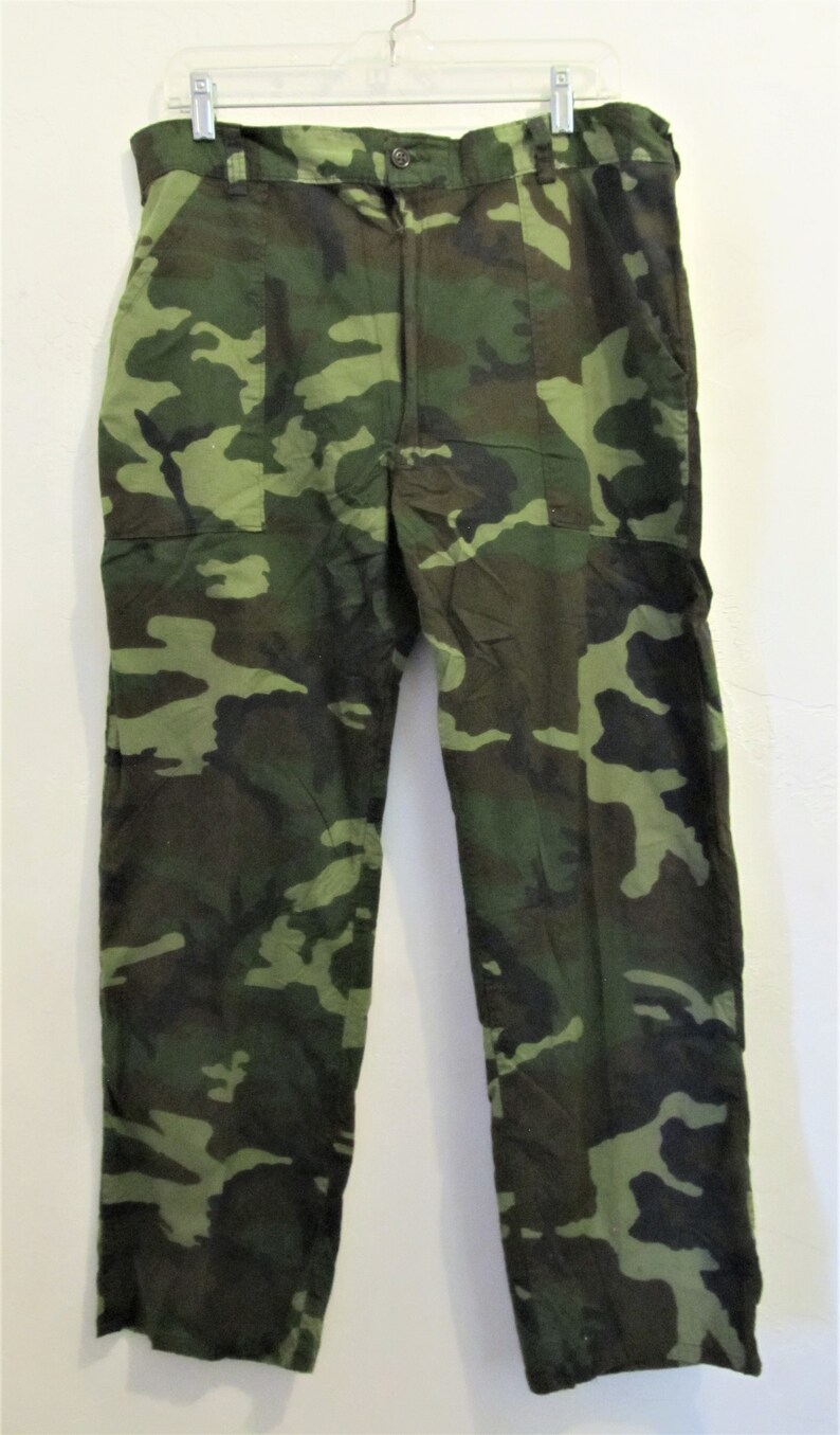 thin camo pants
