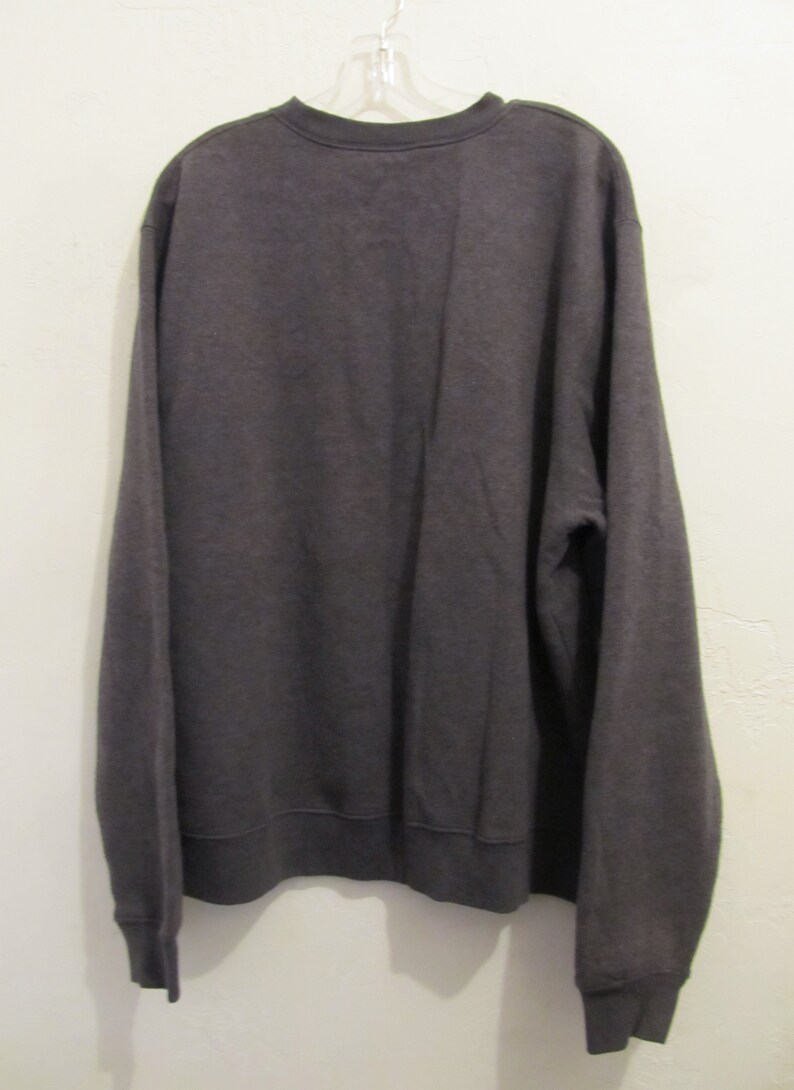 A Mens Vintage 90/'s,Charcoal Colored GRUNGE era Sweatshirt By LOGO Ath of Reebok.XL