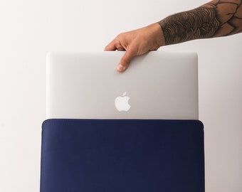 Neue MacBook Pro 16 Zoll Ledertasche / Premium Leder-Laptoptasche / Macbook Air 13 Sleeve Ledertasche