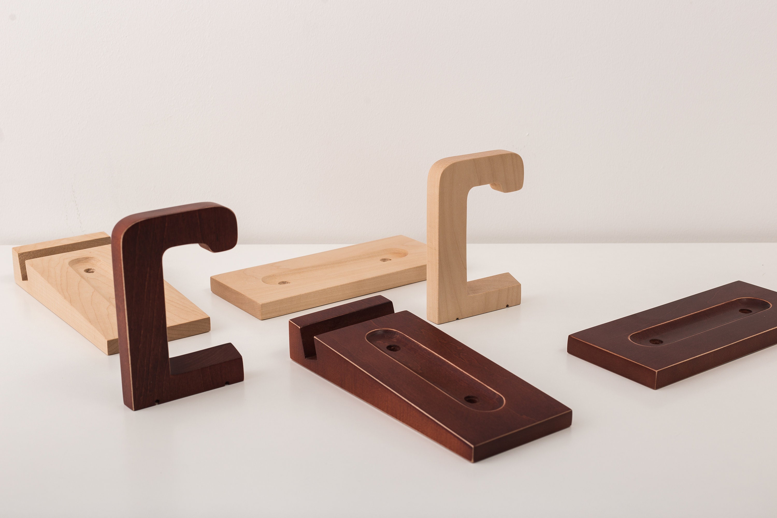 Tokyo Bike Rack Wall Mount / Wooden Wall Hook for Bike Storage - Etsy