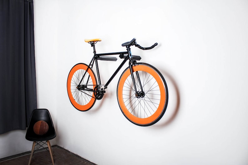 Portabicicletas de madera de Dublín / colgador de bicicleta de | Etsy