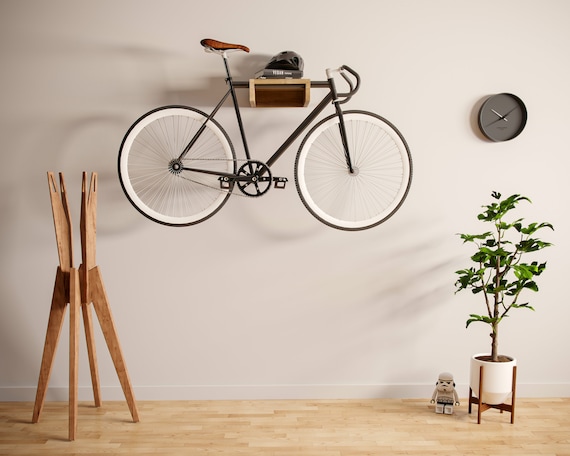 bicycle holder for wall