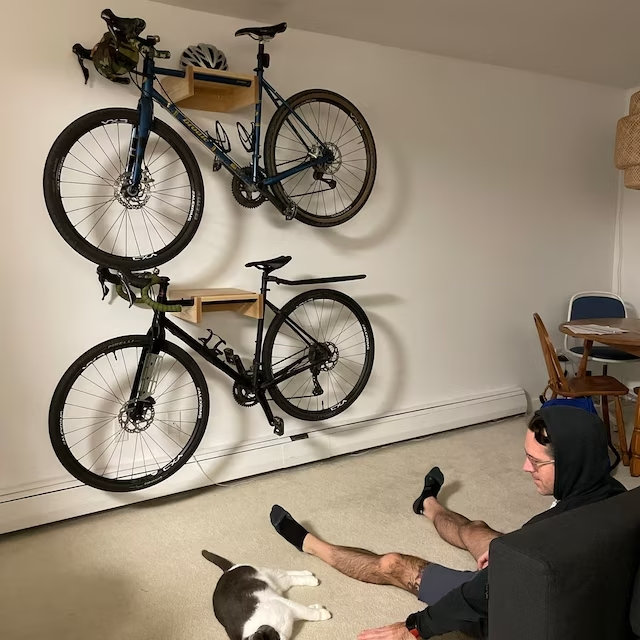 Support Mural Pour Réparation De Vélo (hauteur Réglable) - Rack D'atelier