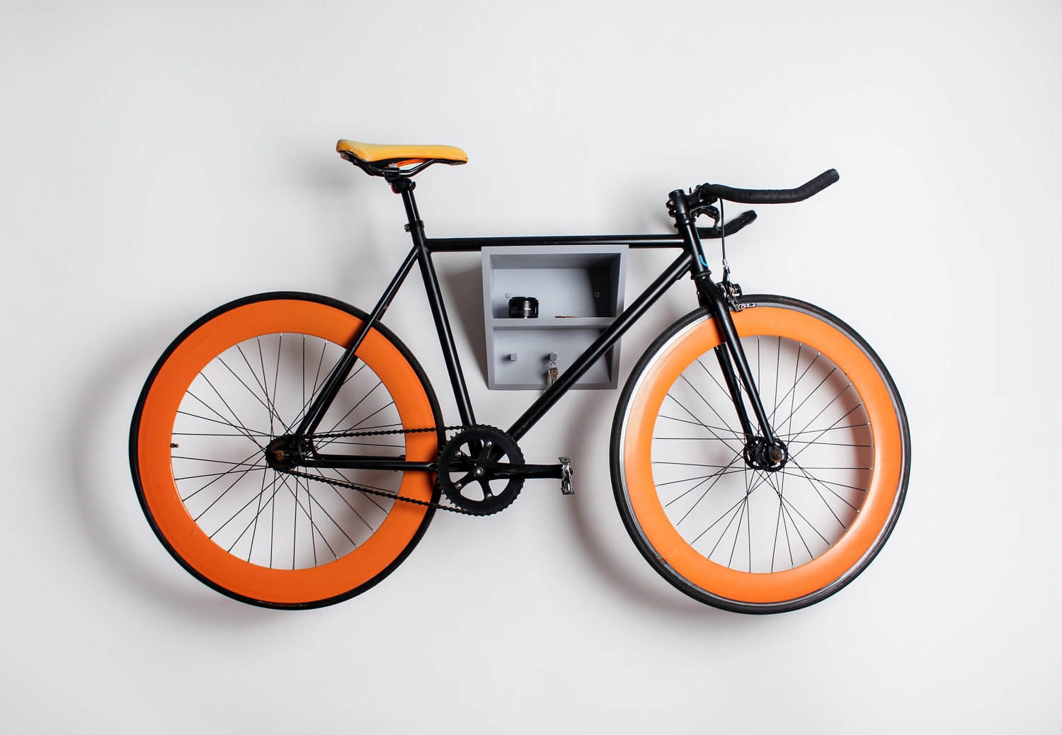 Support mural pour porte-vélos Tokyo / Crochet mural en bois pour ranger  les vélos / Porte-vélos vertical -  France