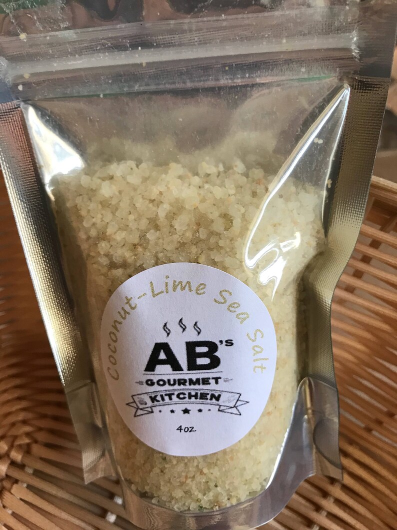 Lime Sea Salt Trio Etsy