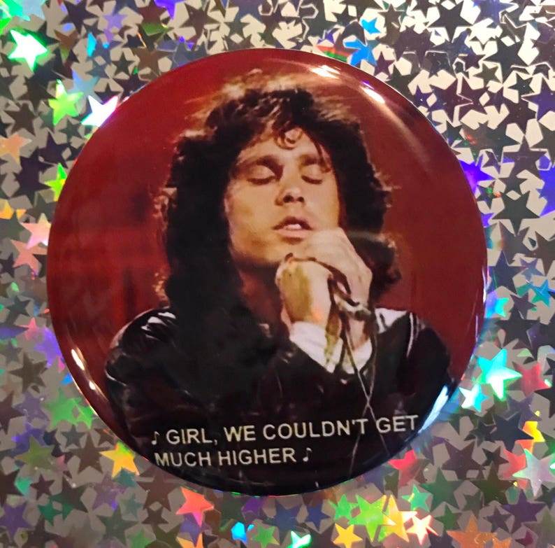 Jim Morrison haunts my dreams 2.25 inch pin | Etsy