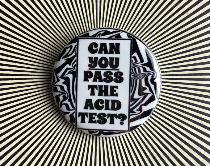 Acid Test Posterboard Signed by KEN KESEY and the Merry Pranksters 87 COA Psychedelic Etsy