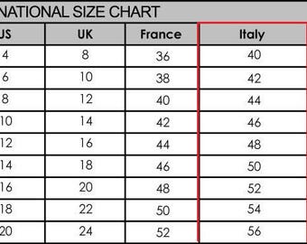 International Shirt Size Conversion Chart