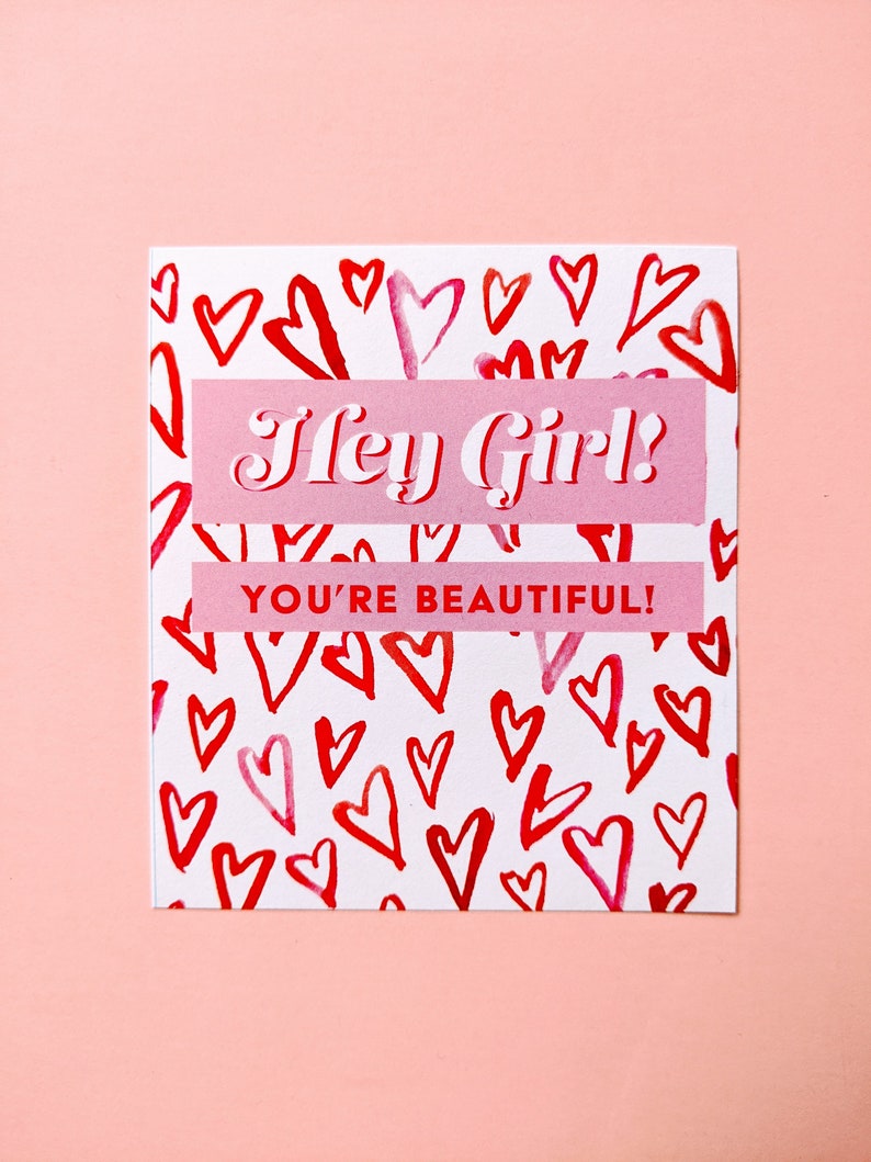 Galentine's Day Mini Printable Cards Digital Download - Etsy