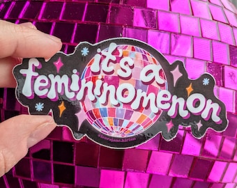 It's a Femininomenon // Chappel Roan Vinyl Waterproof Sticker