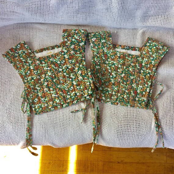 Twin Girls Vintage Tops - Twin Girls Aprons - Twin