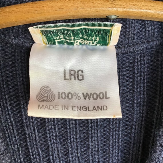 Vintage LL Bean Sweater Vest with Shoulder Patche… - image 5